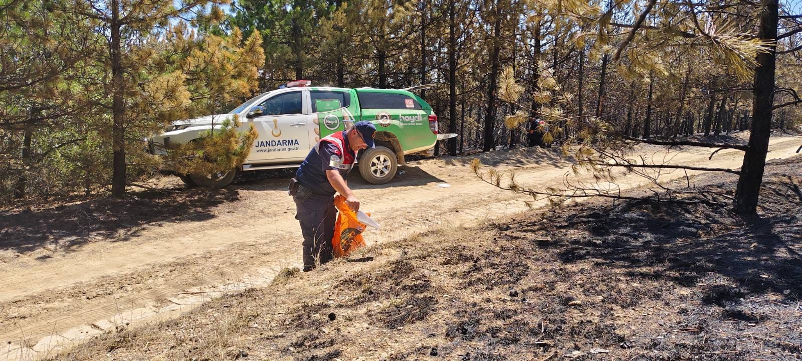 Isaklı Köyü Ormanlık Alanında Meydana Gelen Yangının Ardından Yaban Hayatına