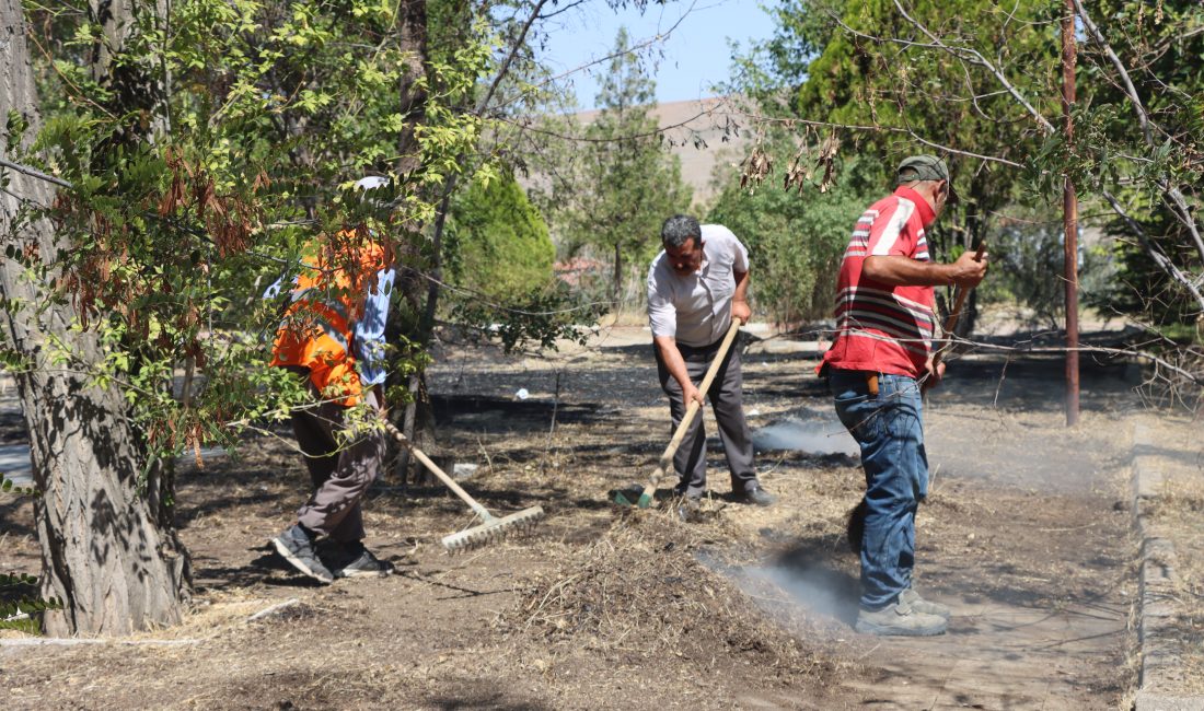 Hüyük Tepesi’ndeki Temizlik Çalışmaları Başladı: Yerköy Belediye Başkanı Arslan, halkın
