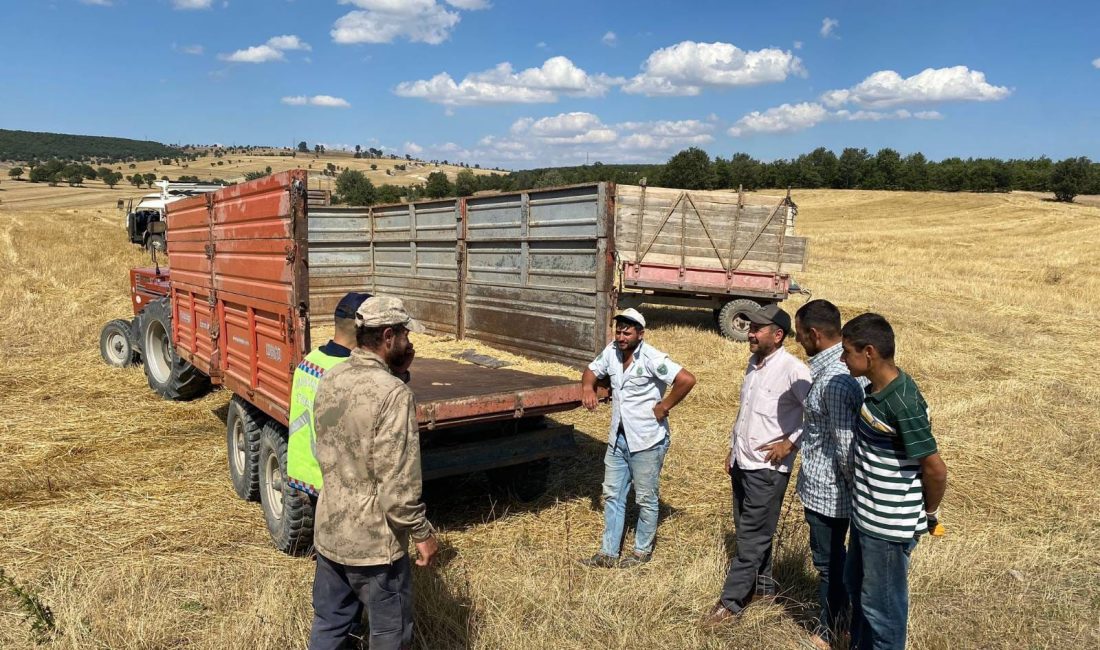 Çekerek İlçesi'nde Anız Yangınlarına Karşı Alınan Yeni Tedbirler: Jandarma Trafik
