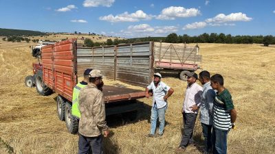 Çekerek İlçesi'nde Anız Yangınlarına Karşı Alınan Yeni Tedbirler: Jandarma Trafik