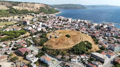 Maydos Antik Kenti’nde 4 bin yıllık silindir mühür bulundu Mezopotamya‘dan