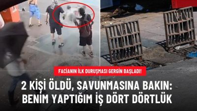 İzmir’in Konak ilçesinde sağanaktan korunmaya çalışırken elektrik akımına kapılan 2