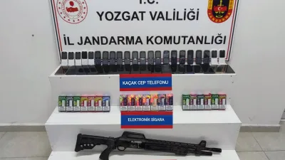 Boğazlıyan'da Kaçakçılıkla Mücadele Operasyonu: 39 Kaçak Cep Telefonu ve 20