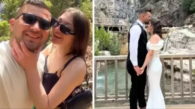 Balayı Dönüşünde Feci Kaza: Yeni Evli Çiftin Mutlu Günleri Acıya