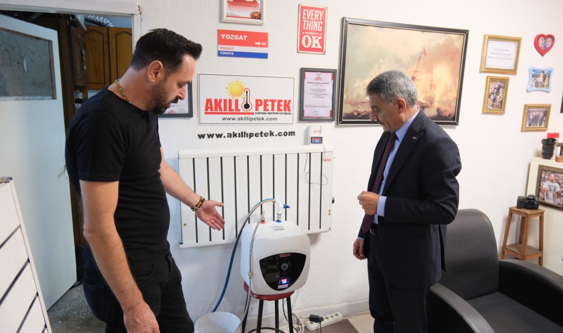 Yozgat Valisi Mehmet Ali Özkan, Bilgisayar Tamircisi Karabacak Kardeşlerin Enerji