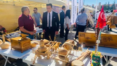 37. Ahilik Haftası Etkinlikleri Çerçevesinde Cacabey Meydanı’nda İlçe Tanıtım Günleri