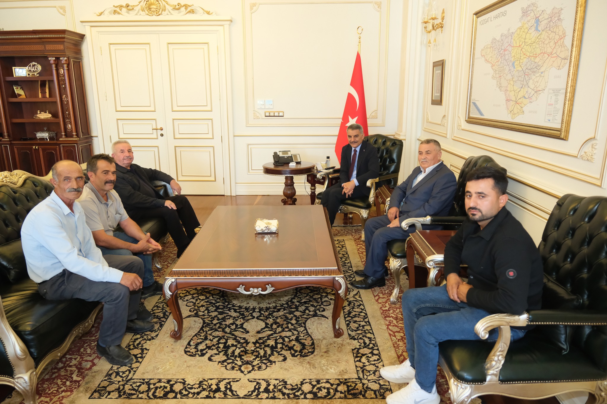 Yozgat Valisi Mehmet Ali Özkan, Şehit Ailelerine Ziyarette Bulundu: 2015