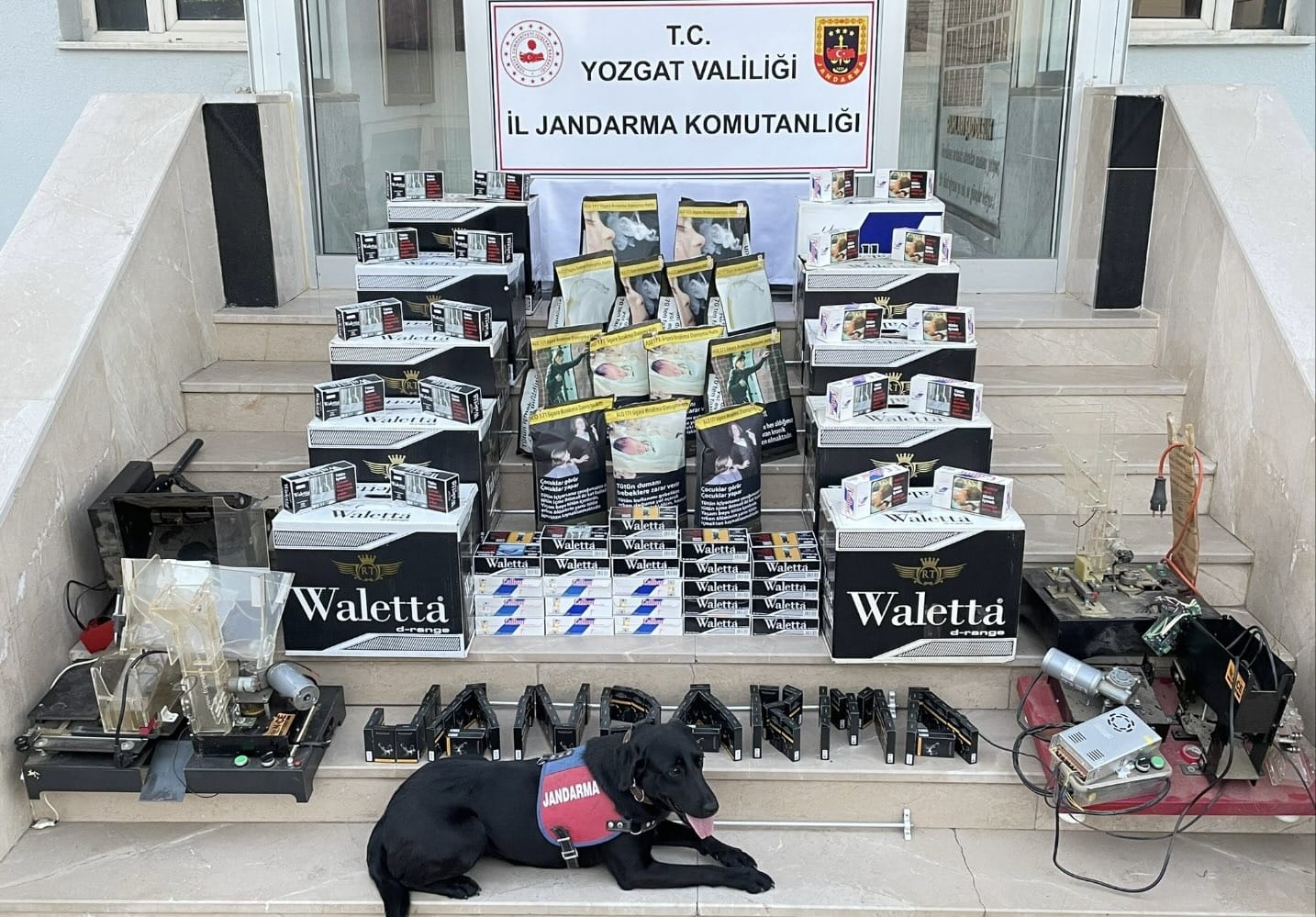 Yerköy İlçe Jandarma Komutanlığı ve Kom Şube Müdürlüğü ekipleri, Haşim