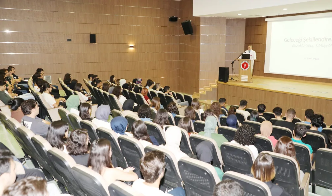 Yozgat Bozok Üniversitesi Tıp Fakültesi 2024-2025 Eğitim Yılına Rektör Prof.
