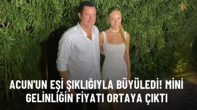 Ayça Çağla Altunkaya ve Acun Ilıcalı dün akşam ünlü isimlerin