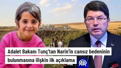 Diyarbakır‘da 19 gün önce kaybolan 8 yaşındaki Narin Güran’ın cansız