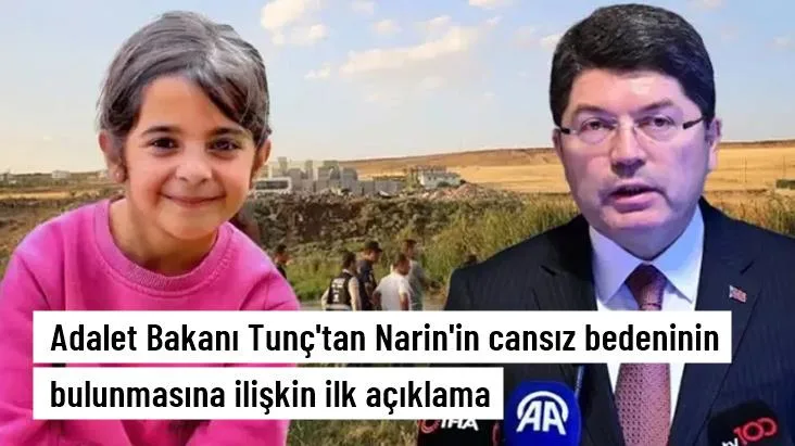 Diyarbakır‘da 19 gün önce kaybolan 8 yaşındaki Narin Güran’ın cansız