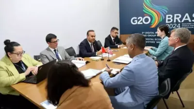 SANAYİ ve Teknoloji Bakanı Mehmet Fatih Kacır, G20 Dönem Başkanı