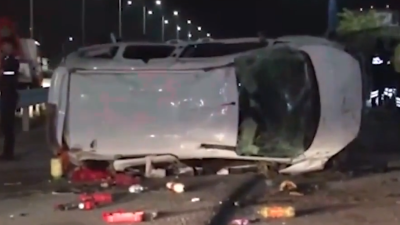 Sarıyer Geçişinde Otomobil Takla Attı: Kazada 6 Kişilik Aileden 1