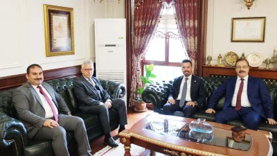 Yozgat Belediye Başkanı Kazım Arslan AK Parti Heyetinin Sürpriz Ziyareti