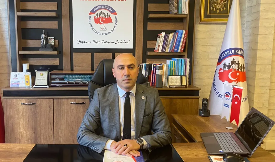 Anadolu Sağlık Sen Başkanı Taşkın’dan Vergi Adaleti Çağrısı: "Kamu Çalışanları