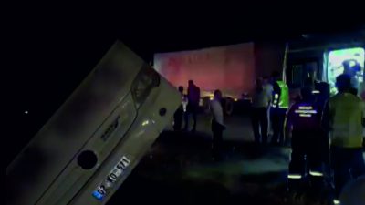 Sivas'ın İmranlı İlçesinde Yolcu Otobüsü Devrildi: 10 Yaralı, Kaza Nedeniyle