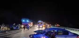 SİVAS’ın Suşehri ilçesinde iki otomobilin çarpıştığı kazada 1 kişi öldü,