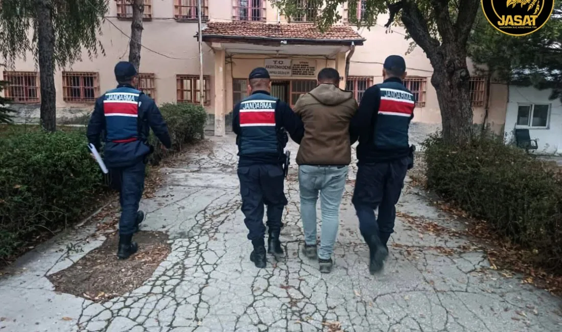 Yozgat İl Jandarma Komutanlığı'ndan Akdağmadeni'nde Başarılı Operasyon: Hakkında Kesinleşmiş Hapis