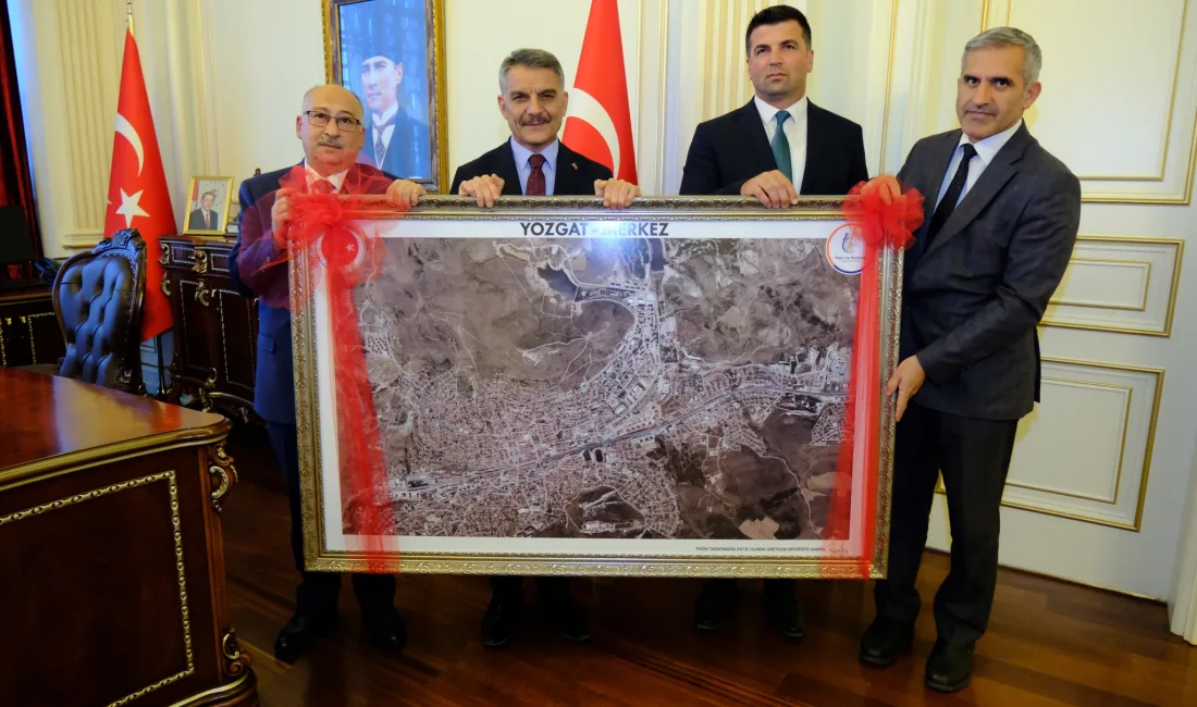Tapu ve Kadastro Yozgat Bölge Müdürü İsmail Ertürk ve Ekibi,