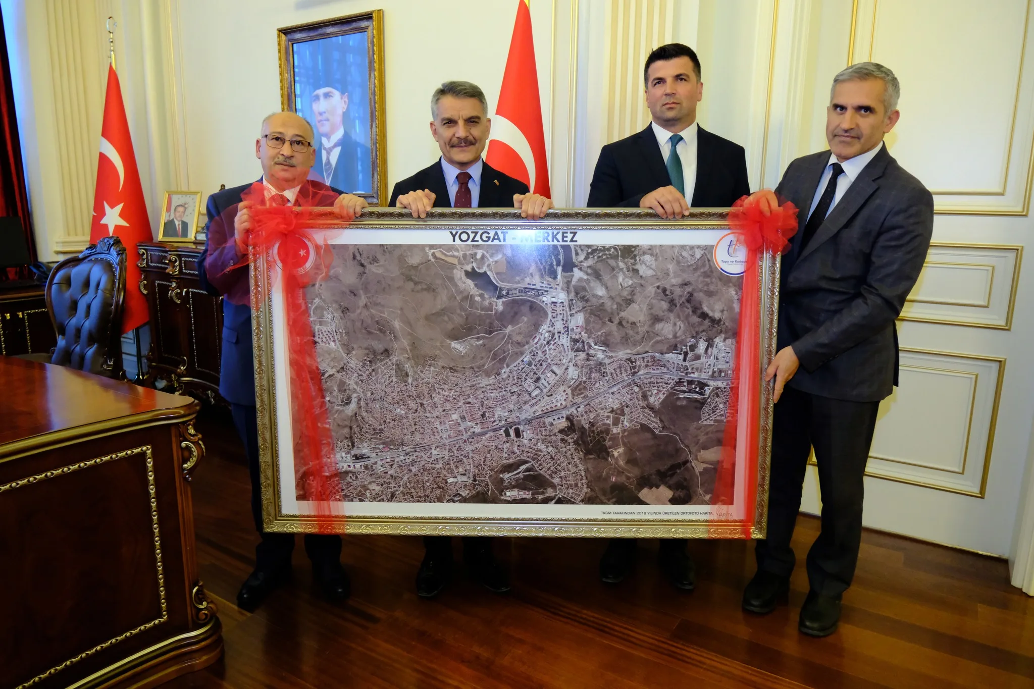 Tapu ve Kadastro Yozgat Bölge Müdürü İsmail Ertürk ve Ekibi,