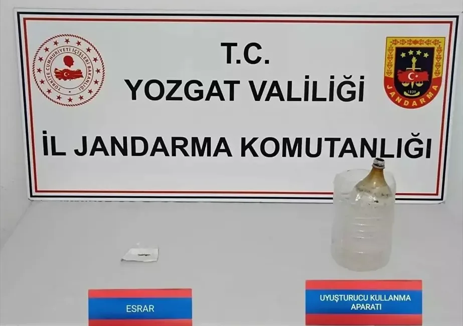Yozgat’ta Jandarmanın Devriyesi Sonrası Uyuşturucu Kullandığı Tespit Edilen 3 Şüpheli