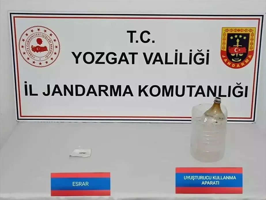 Yozgat’ta Jandarmanın Devriyesi Sonrası Uyuşturucu Kullandığı Tespit Edilen 3 Şüpheli