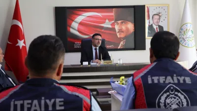 Yerköy Belediye Başkanı Av. Fatih Arslan'dan İtfaiyecilere Anlamlı Destek: "Sizler