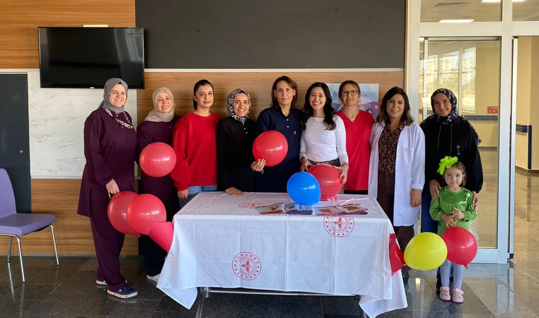 Yerköy Devlet Hastanesi'nde Emzirme Haftası Etkinlikleri: Gebe Okulu Sorumlusu Ebe
