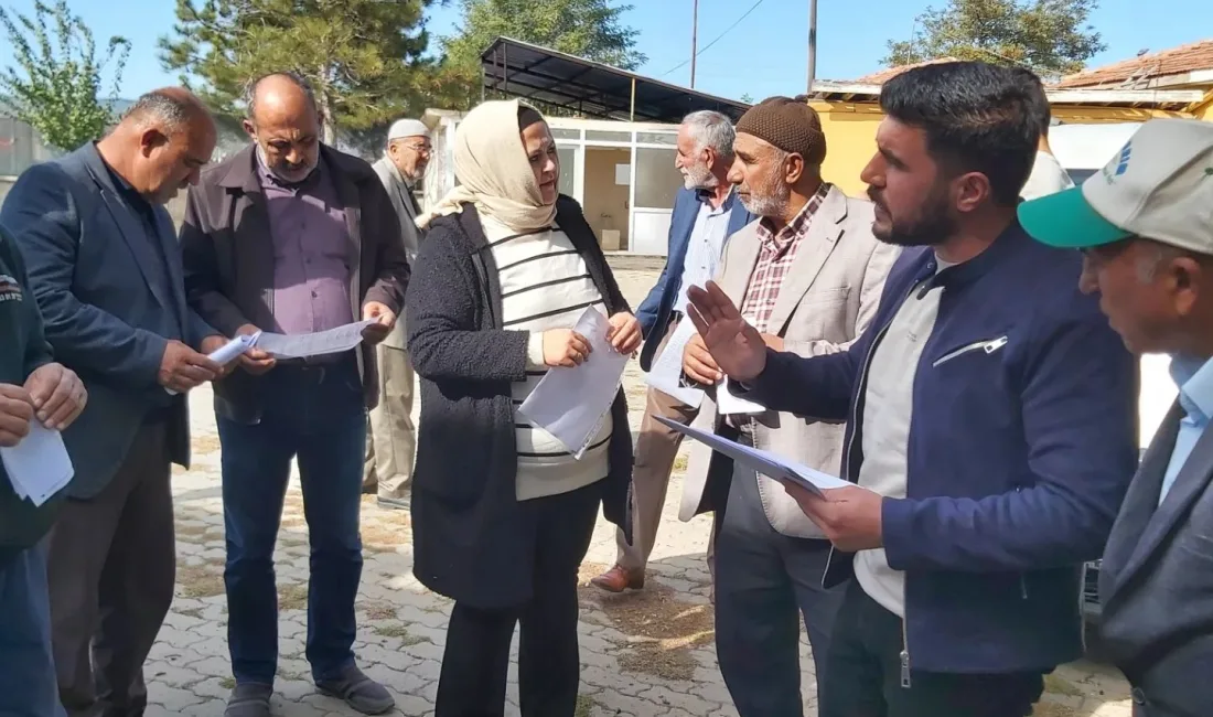 Yerköy İlçe Tarım ve Orman Müdürlüğü, üreticilere yönelik düzenlediği bilgilendirme