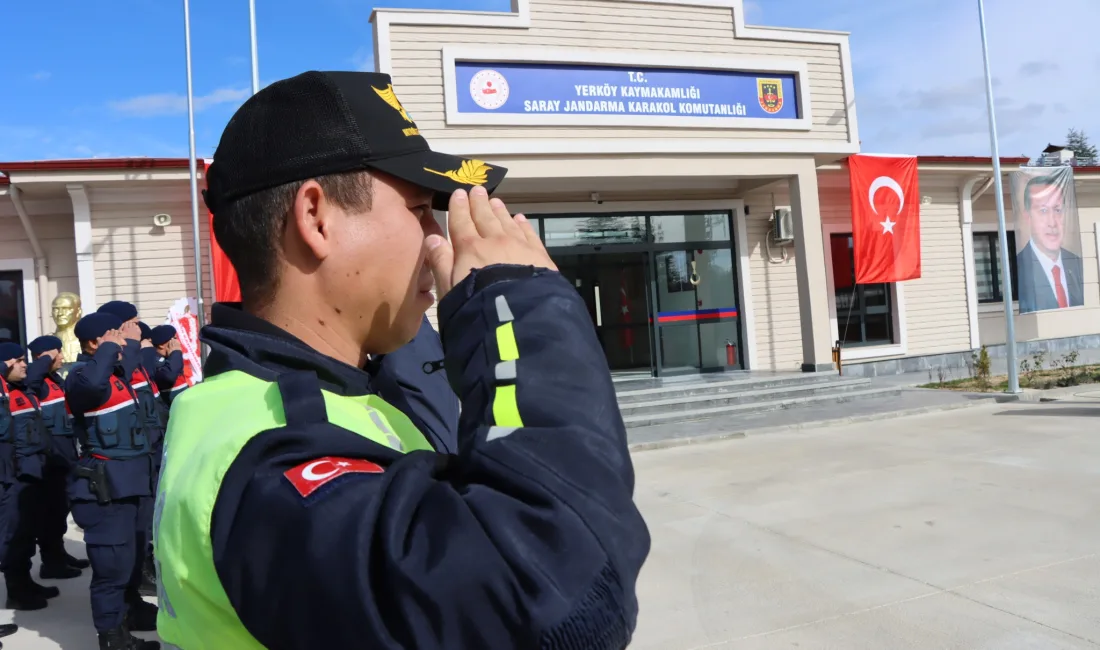 Yerköy Saray Jandarma Karakolu, 109 Yıllık Geçmişiyle Yenilenen Hizmet Binasında
