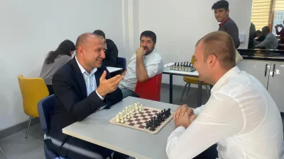 Yerköy'de Amatör Spor Haftası Kapsamında Öğrencilerin Katılımıyla Satranç Turnuvası Gerçekleştirildi.