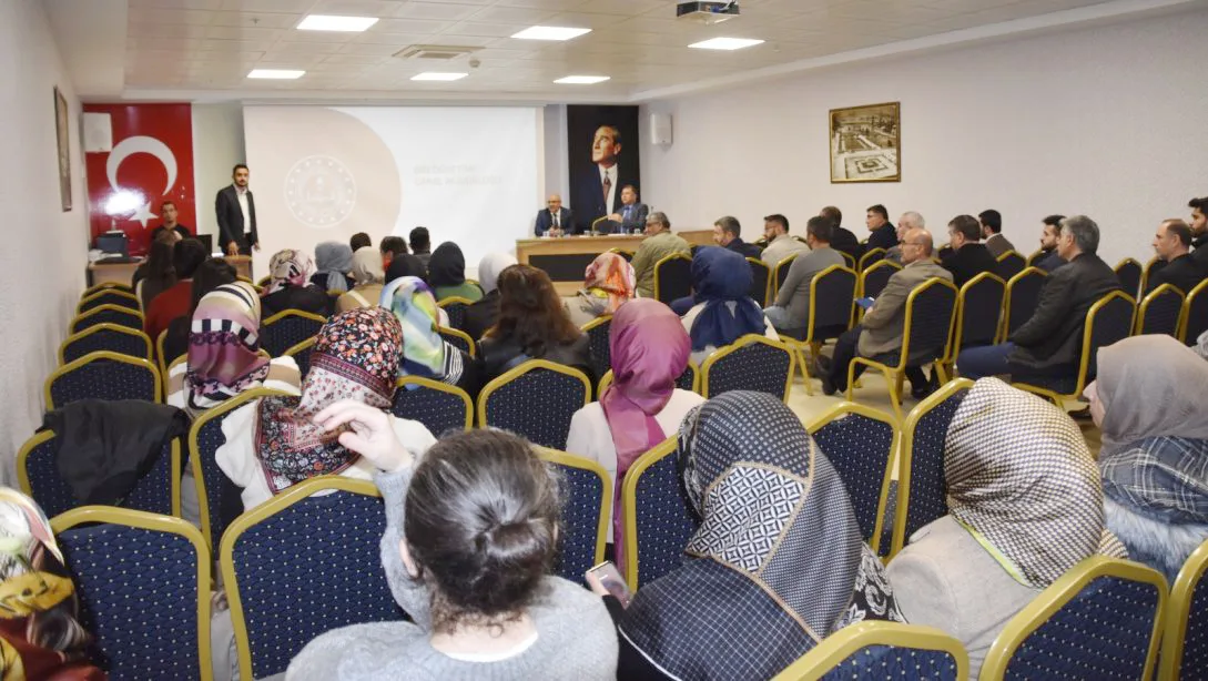 Yozgat İl Millî Eğitim Müdürü İsmail Altınkaynak, ÇEDES Projesi kapsamında