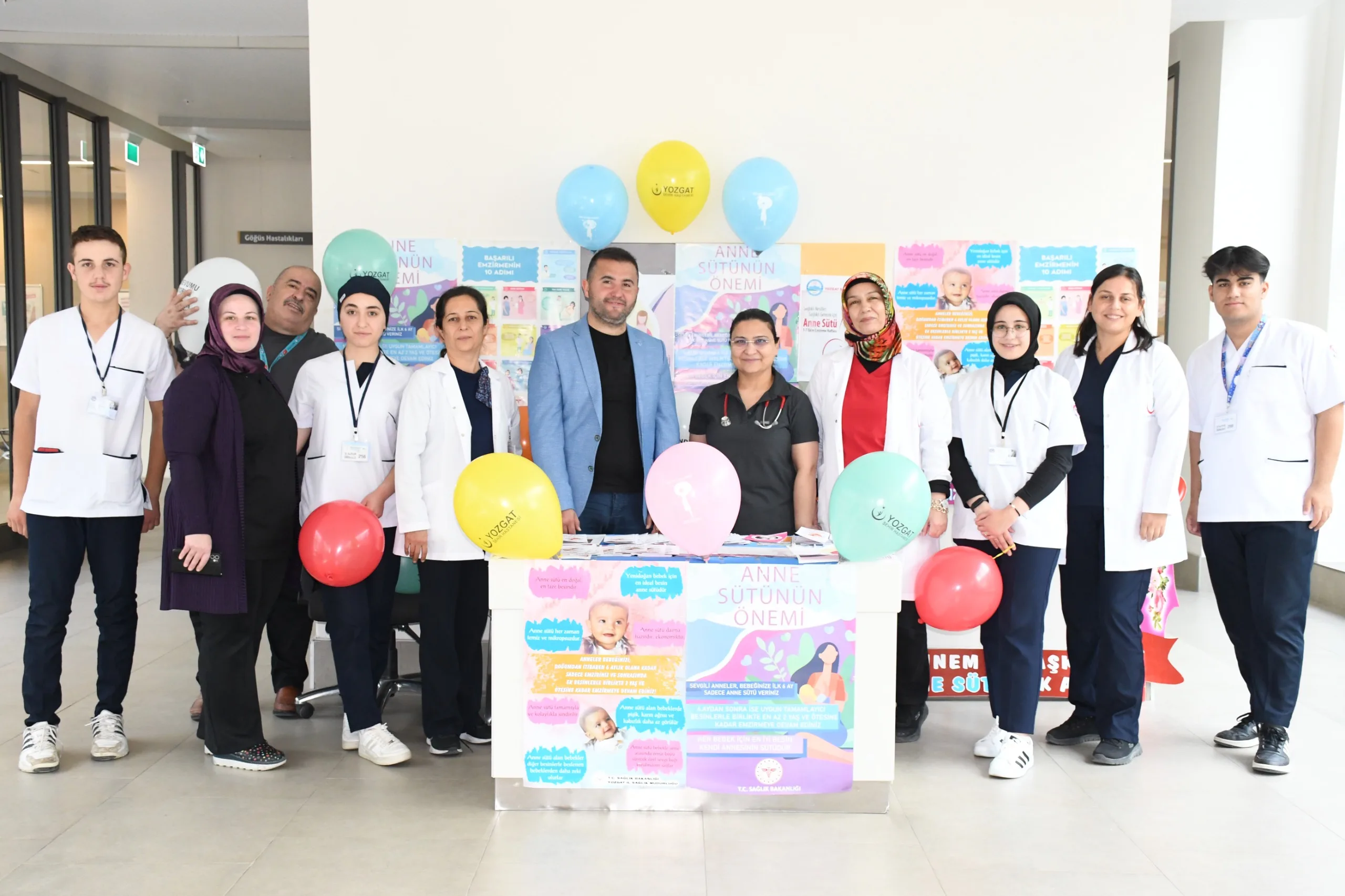 Yozgat Şehir Hastanesi, 1-7 Ekim Emzirme Haftası’nda Anne Sütünün Faydalarını