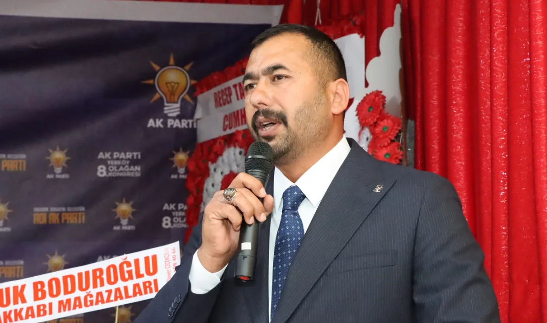 AK Parti Yerköy İlçe Başkanı Selahattin Atalay, “Bu bir veda