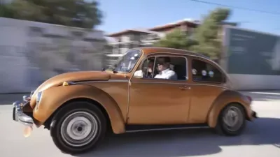 Özel bir yaşam merkezinde tedavi gören yaşlı ve engelli vatandaşlar,