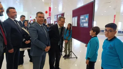 TOKİ Mevlâna İmam Hatip Ortaokulu öğrencilerinin hazırladığı resim sergisi, Yozgat