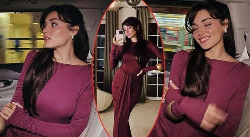 Hande Erçel, Türk televizyonunun parlayan yıldızlarından biri! Balıkesir’in Bandırma ilçesinde