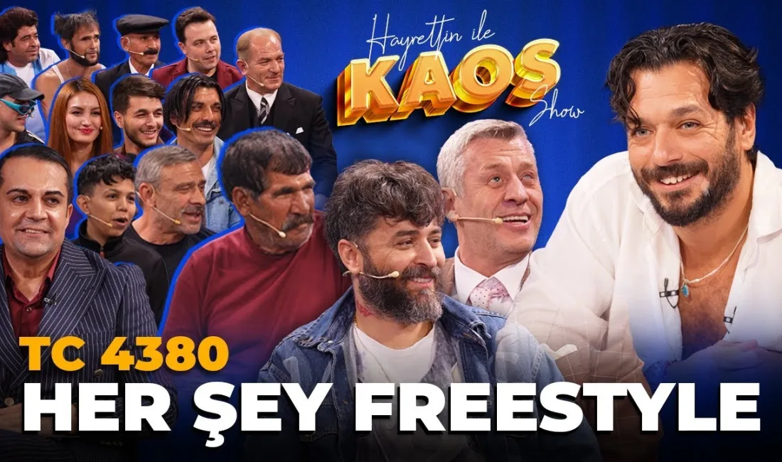 Hayrettin ile Kaos Show’un 6. Bölümünde Eğlence Zirveye Taştı
Hayrettin’in sunduğu
