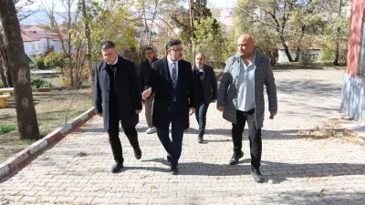 Başkan Av. Fatih Arslan, Hüyük Tepesi'nin ilçe halkının kullanımına kazandırılması