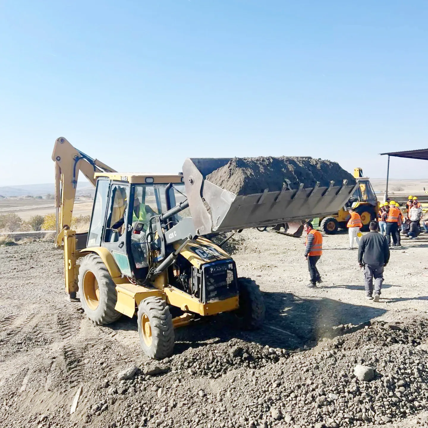 Yozgat İl Milli Eğitim Müdürü İsmail Altınkaynak, iş makineleri uygulama