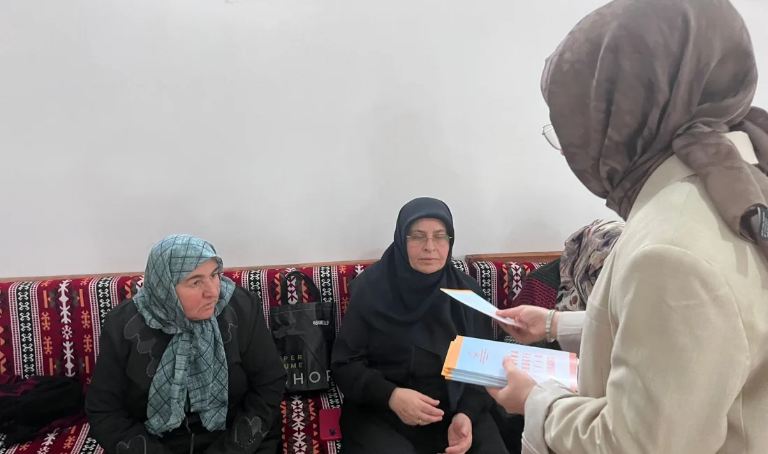 Yozgat’ta düzenlenen “Konak Sohbetleri” programında, kadına yönelik şiddetle mücadele konusunda