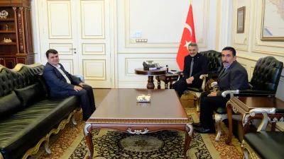 İl Genel Meclis Üyesi Kenan Karakuş ve Çamdibi Köyü Muhtarı