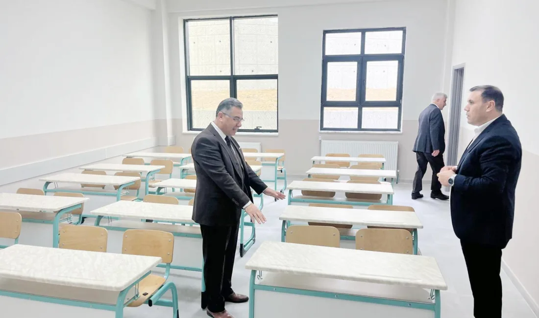 Yozgat İl Milli Eğitim Müdürü İsmail Altınkaynak, yapımı tamamlanan 24