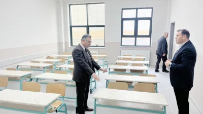 Yozgat İl Milli Eğitim Müdürü İsmail Altınkaynak, yapımı tamamlanan 24