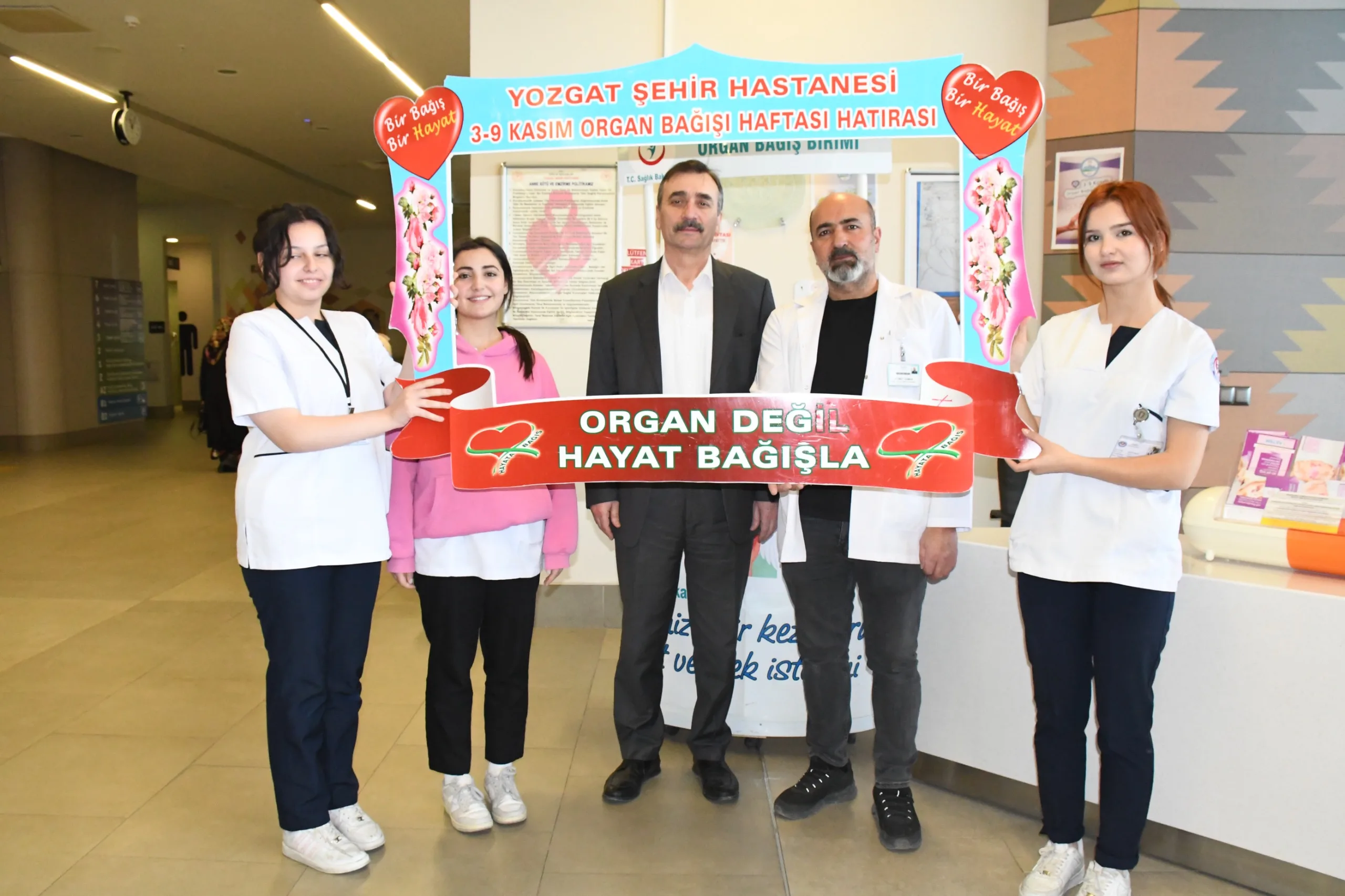 3-9 Kasım Organ ve Doku Bağışı Haftası kapsamında Yozgat Şehir