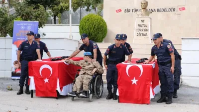 Ozan Arif Keser, Yozgat’ta düzenlenen temsili askerlik faaliyeti kapsamında yemin