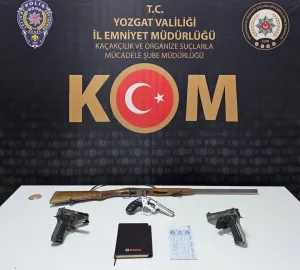 Yozgat KOM Şube Müdürlüğü ekipleri, tefecilik suçuna karışan Y. C.