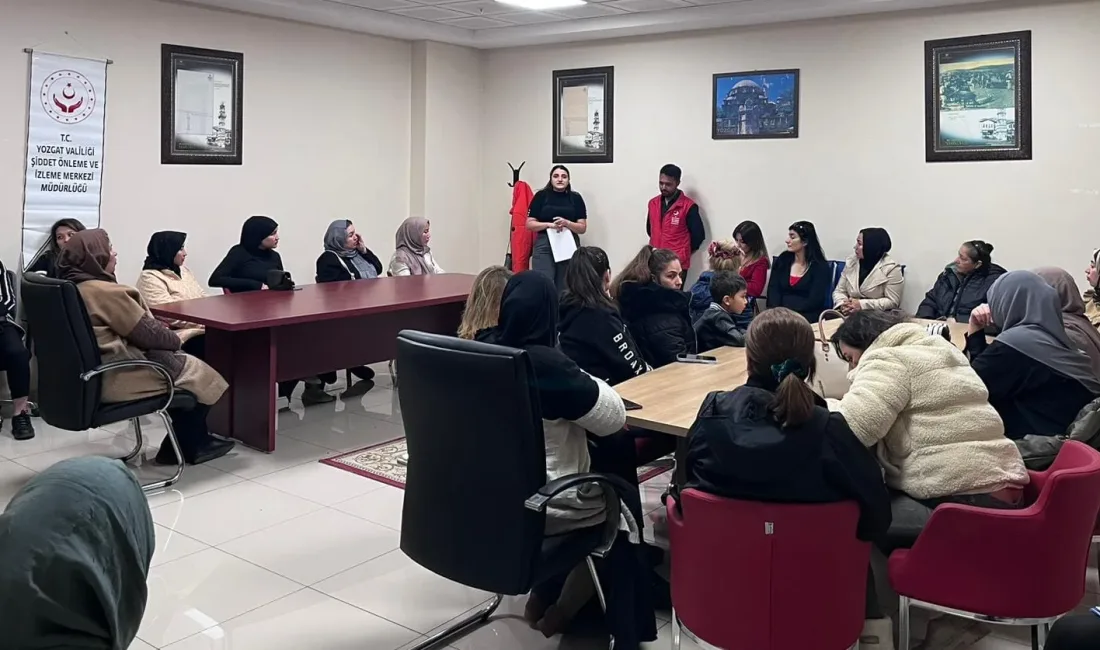 Yozgat Aile ve Sosyal Hizmetler İl Müdürlüğü, kadına yönelik şiddetin