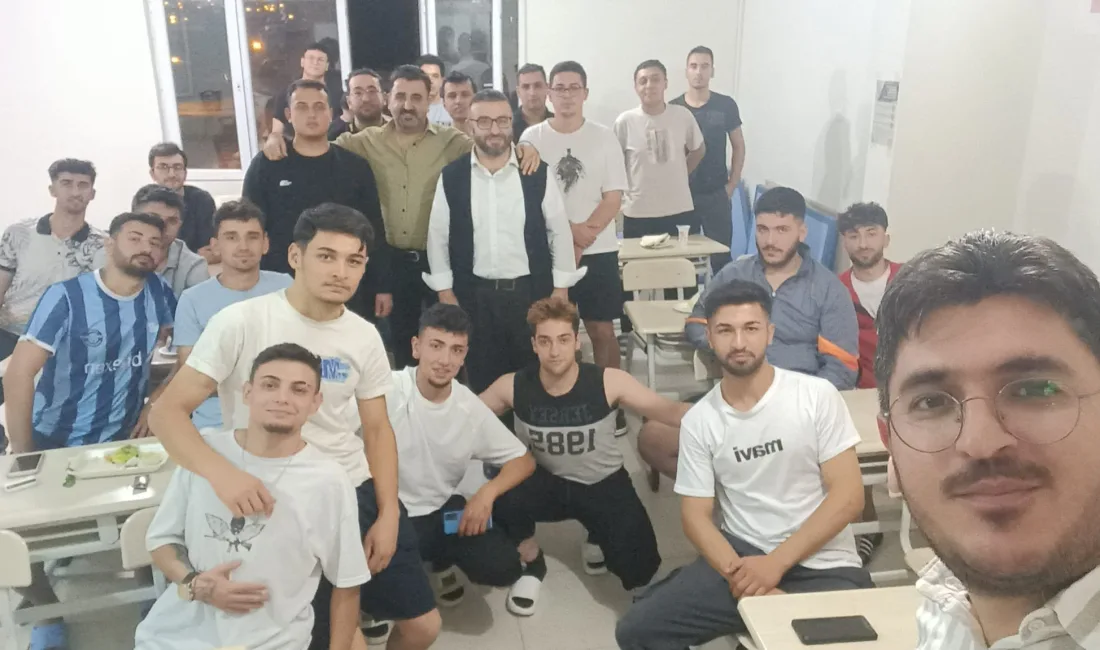 Yurt Müdürü Tuğrul Bozer ve Yurt Eğitim ve Sosyal Faaliyetler